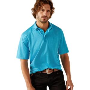 Ariat Mens Ac Polo(Hawaiian Surf)