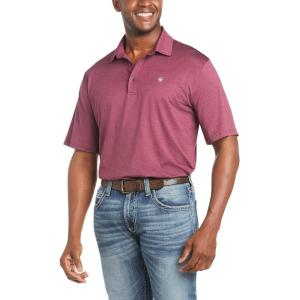Ariat Mens Ac Polo(Malbec)