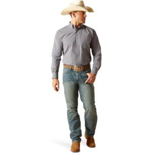 Ariat Men’s Pro Series Reign Classic Fit Shirt(Navy)