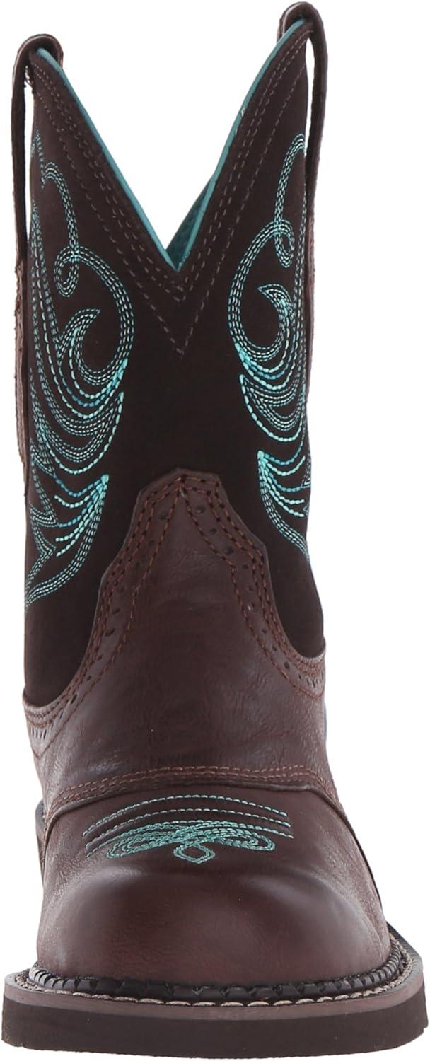 imageARIAT Womens Fatbaby Heritage Dapper Western BootRoyal ChocolateFudge