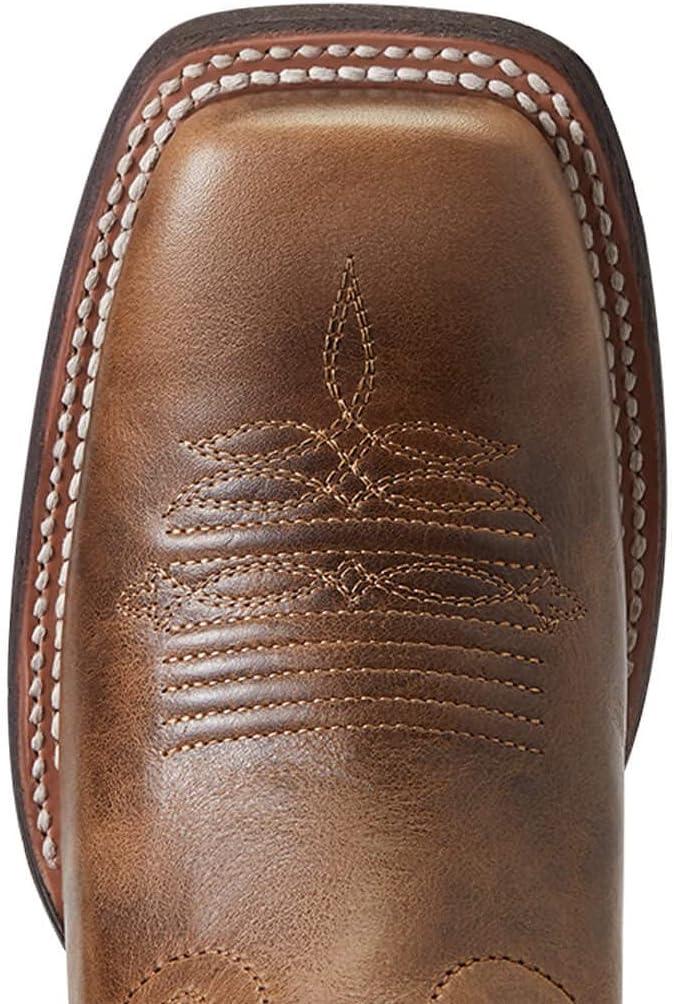 imageARIAT Womens Pendleton Circuit Savanna Western BootAsh BrownBuffalo Print
