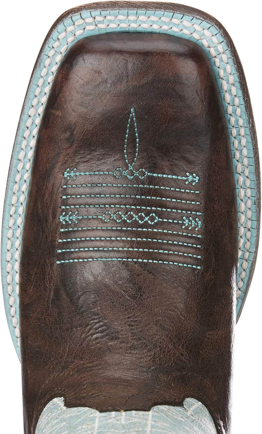 imageARIAT Womens Pendleton Circuit Savanna Western BootWeathered BrownBright Aztec Print