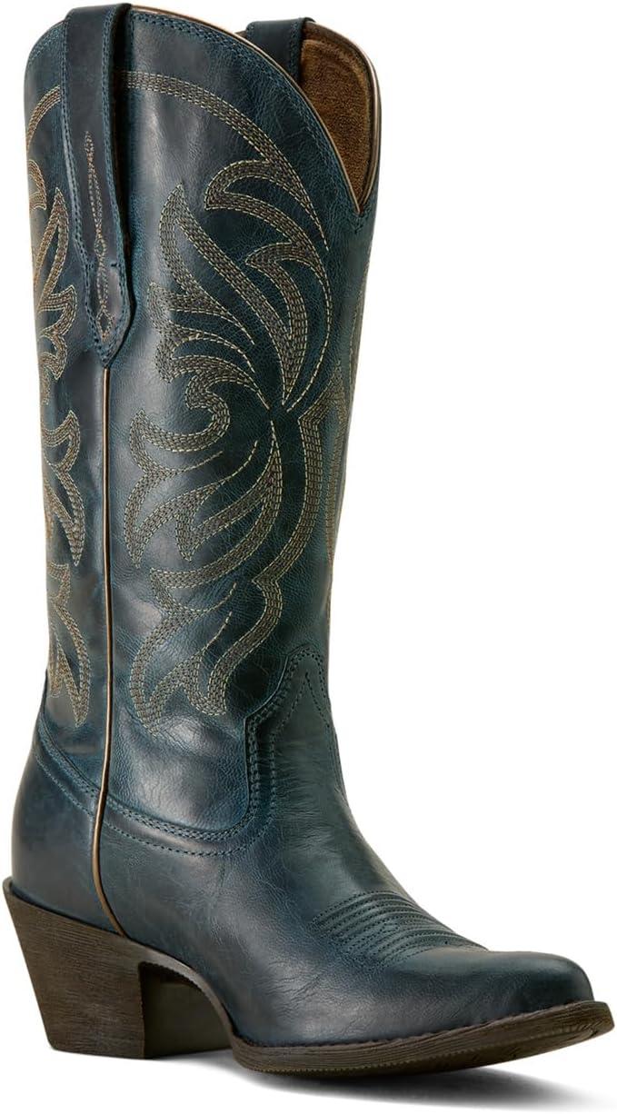 imageARIAT womens Heritage J Toe Western BootFresh Denim