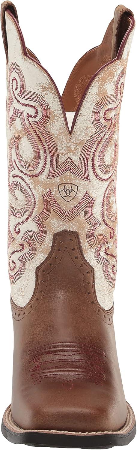 imageARIAT womens QuickdrawSandstormDistressed White