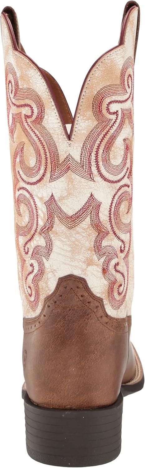 imageARIAT womens QuickdrawSandstormDistressed White