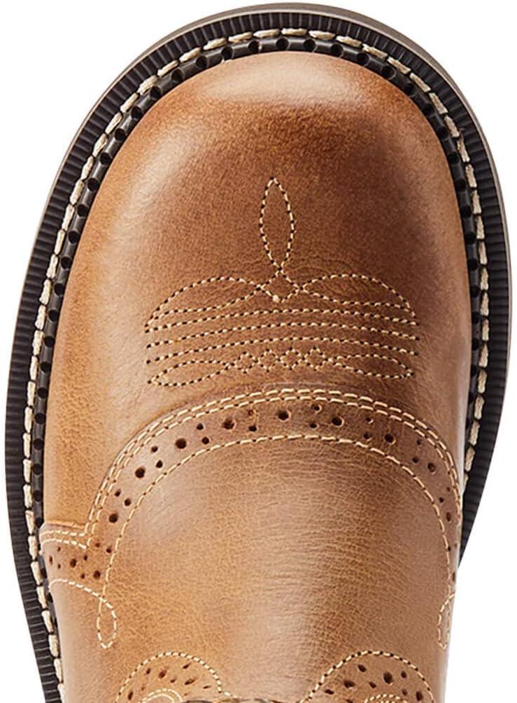 imageAriat Womens Fatbaby Heritage Farrah Western BootCoastal Tan