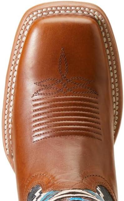 imageAriat Womens Frontier Chimayo Western BootTurquoise NightsShore Tan