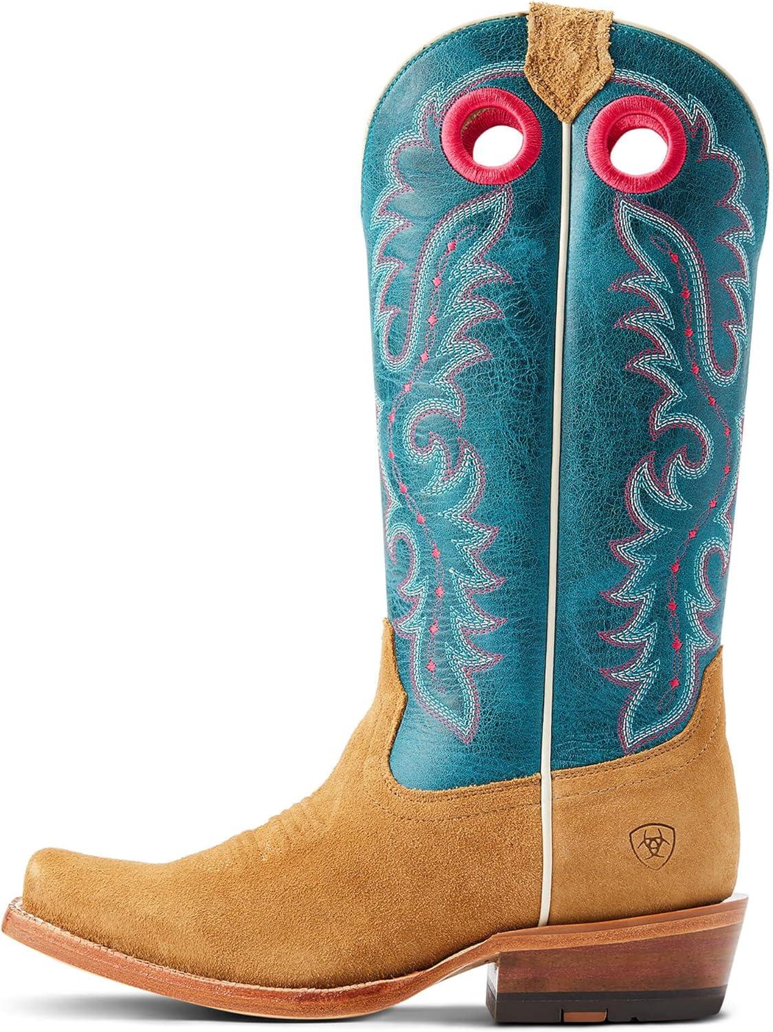 imageAriat Womens Futurity Boon Western BootBuckskin Roughout