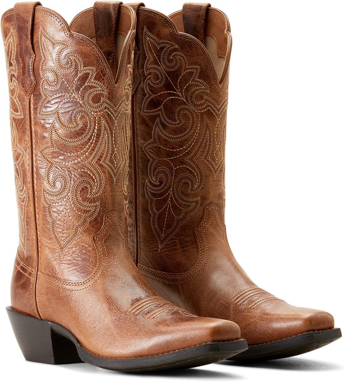 imageAriat Womens Round Up Square BootReady Russet