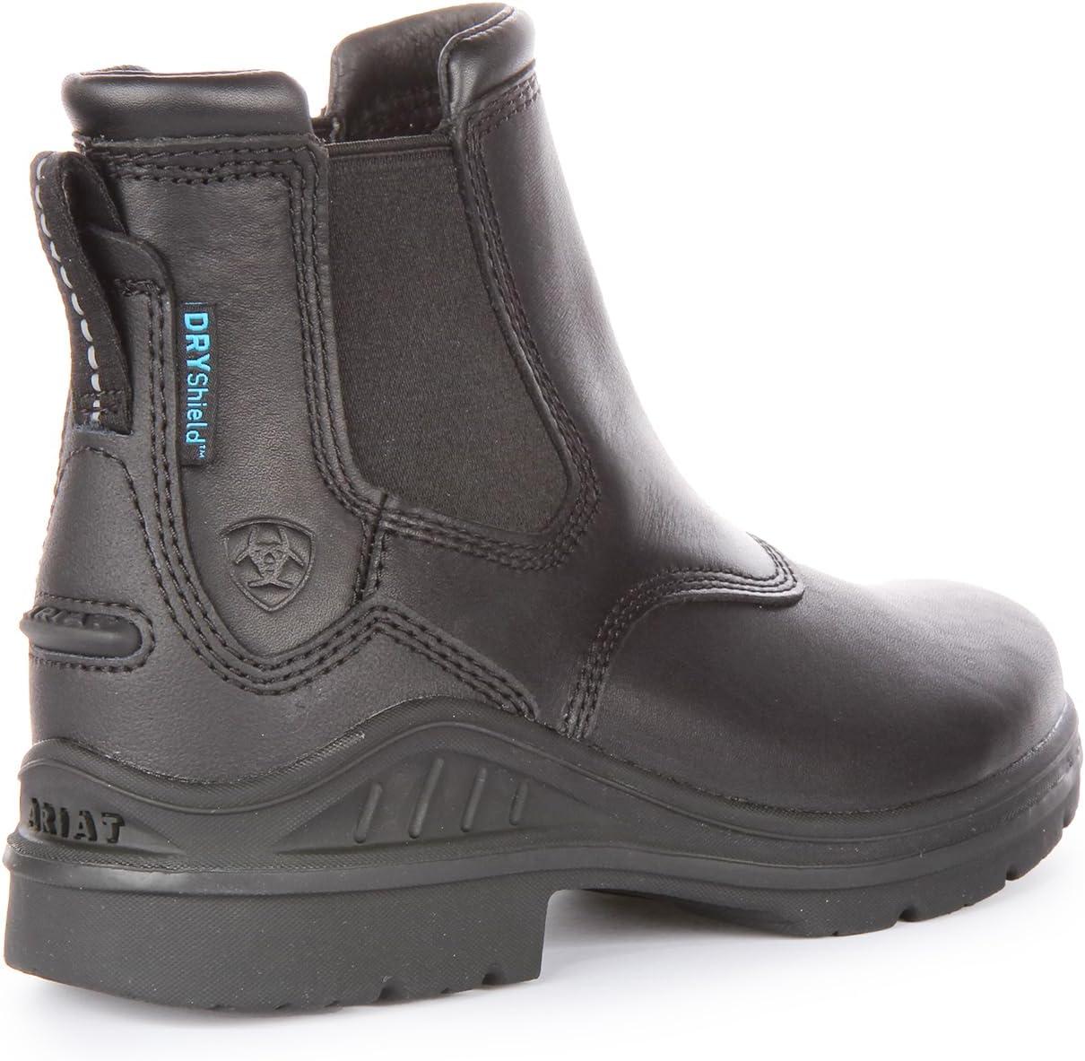 imageAriat womens Barnyard Twin Gore Ii Waterproof BootBlack