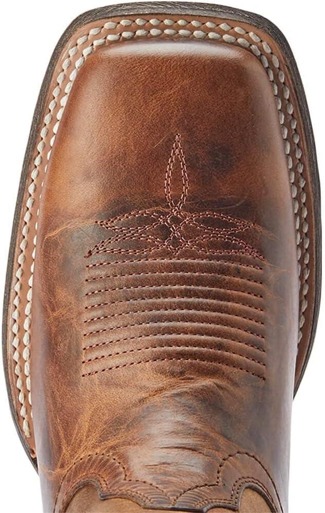 imageAriat womens Frontier Thunderbird Chimayo Western BootFiery Tan