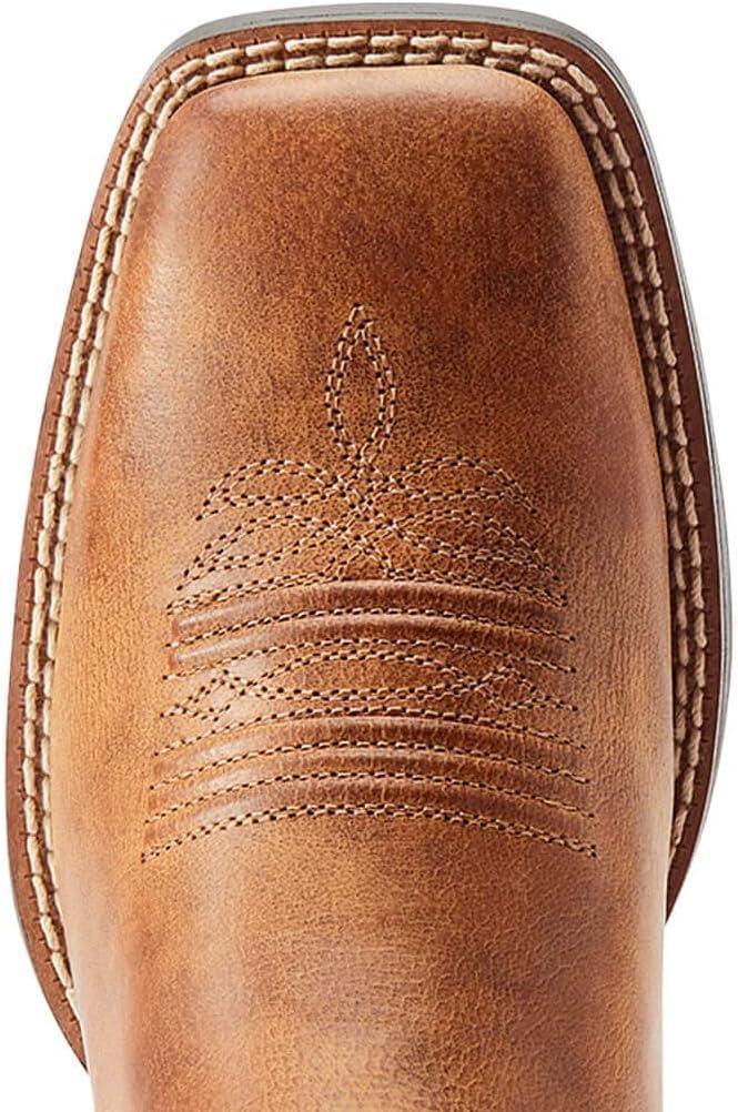 imageAriat womens Round Up Back Zip Western BootDesert Sand