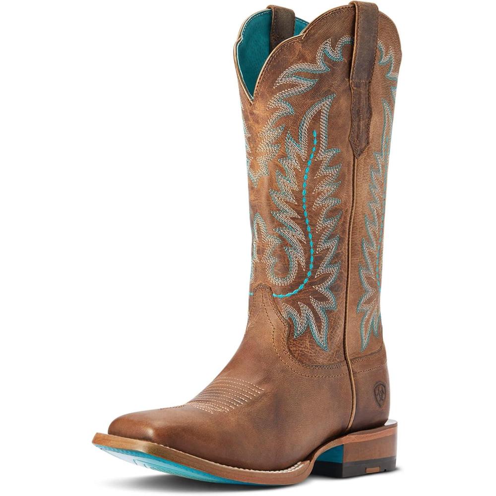 imageARIAT womens Frontier Tilly Western BootRodeo Tan