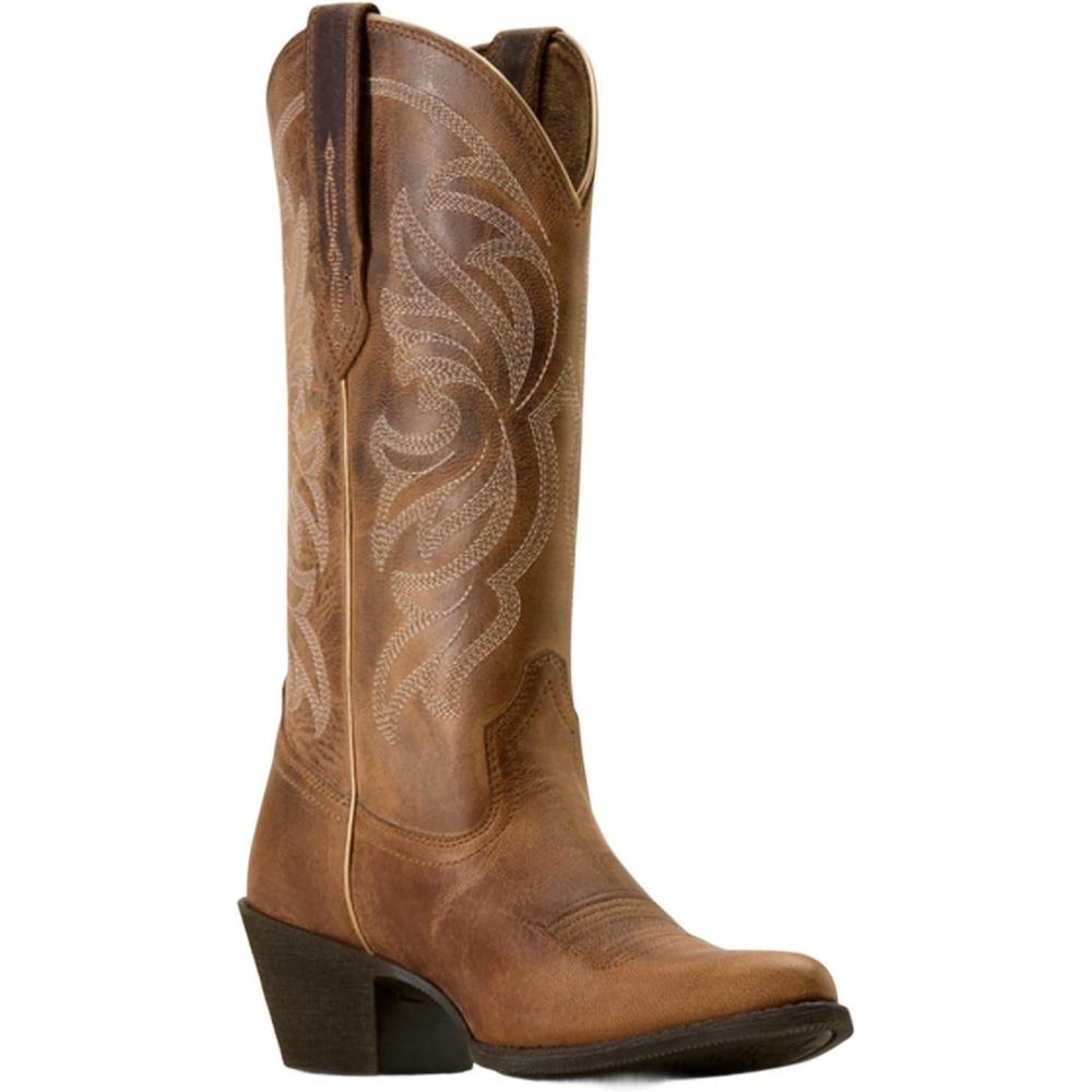 imageARIAT womens Heritage J Toe Western BootMesa Tan