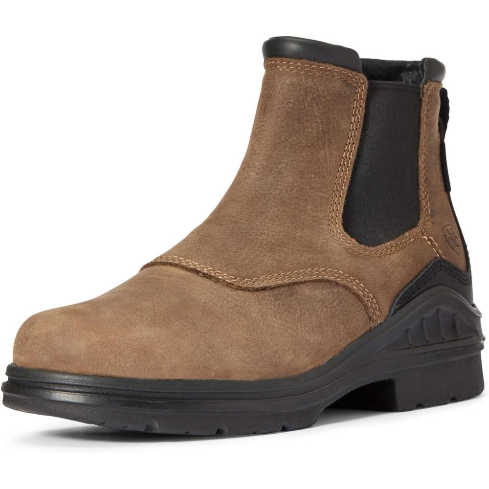 imageAriat womens Barnyard Twin Gore Ii Waterproof BootAntique Brown