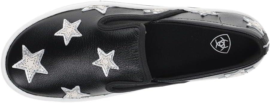 imageAriat Womens Skylar Star Slip on ShoeInkwell Black