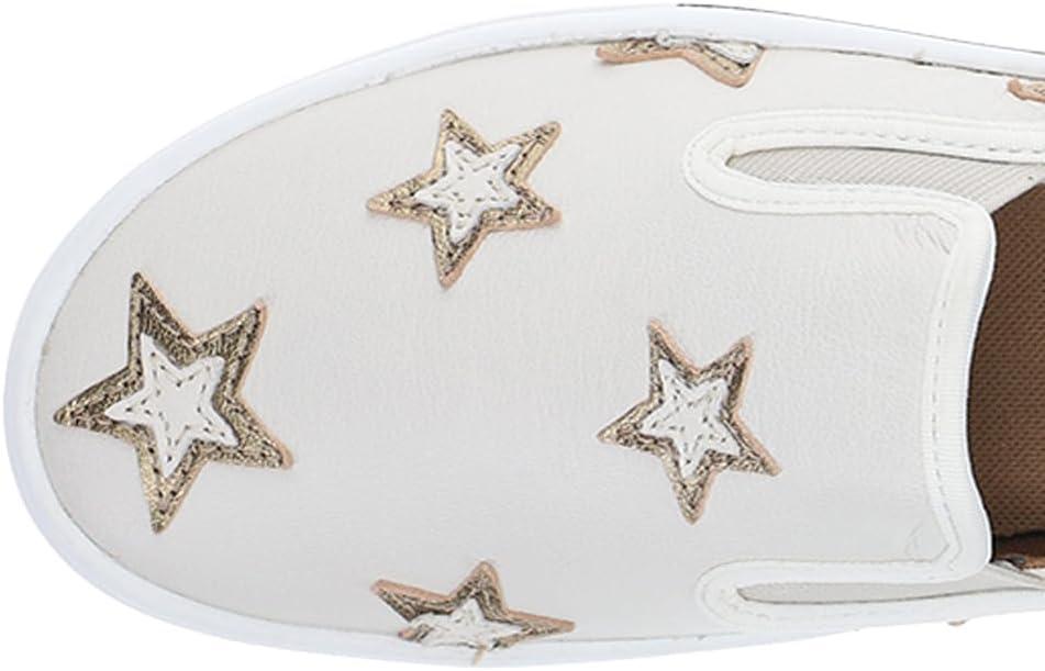 imageAriat Womens Skylar Star Slip on ShoeIvory Pearl