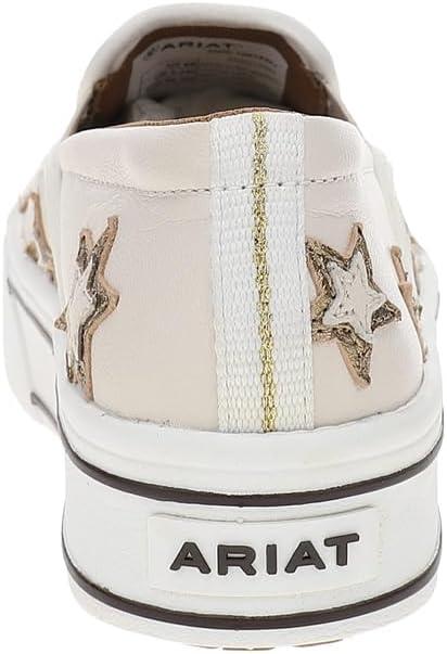 imageAriat Womens Skylar Star Slip on ShoeIvory Pearl