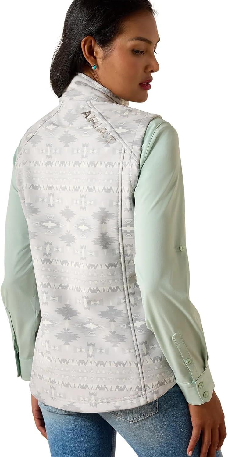 imageARIAT womens Ariat Logo Softshell VestPepper Southwest
