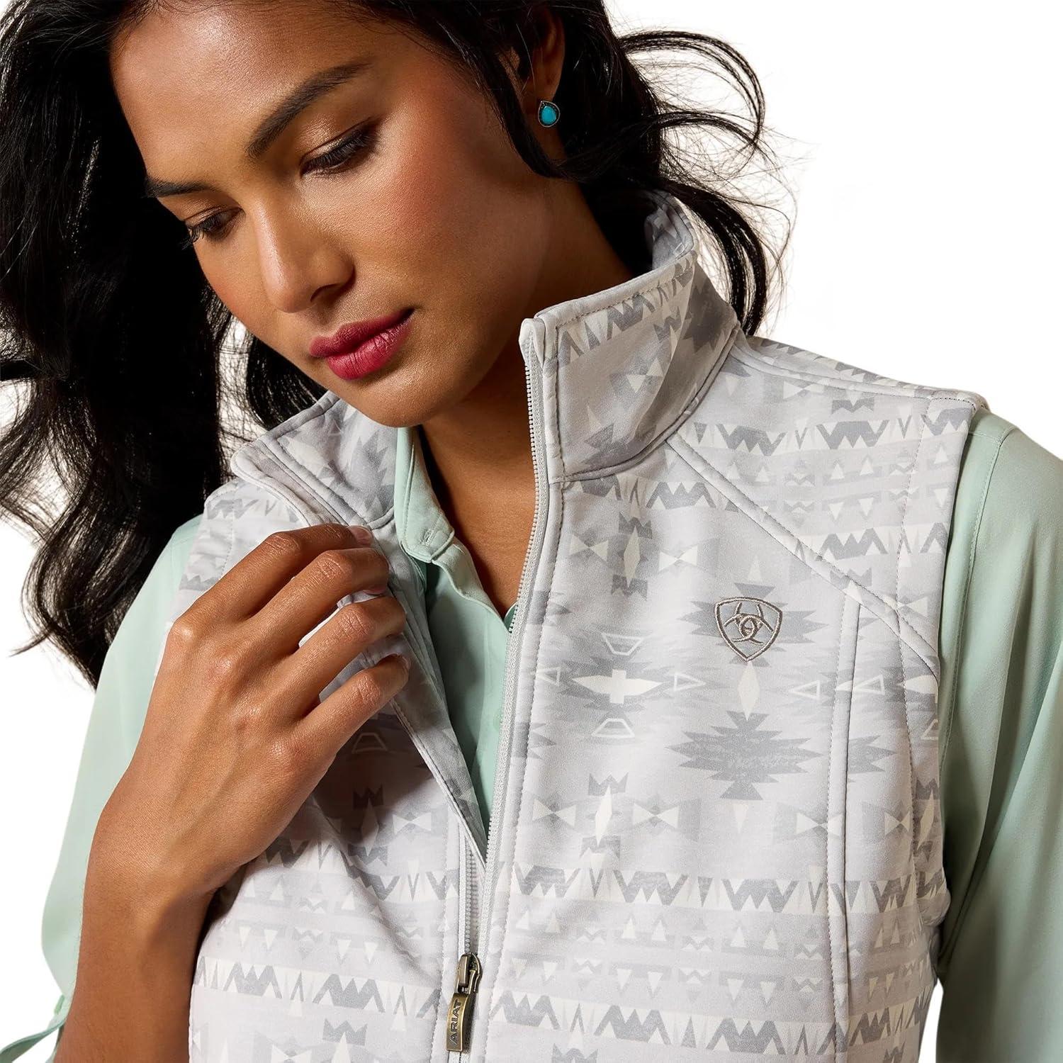 imageARIAT womens Ariat Logo Softshell VestPepper Southwest
