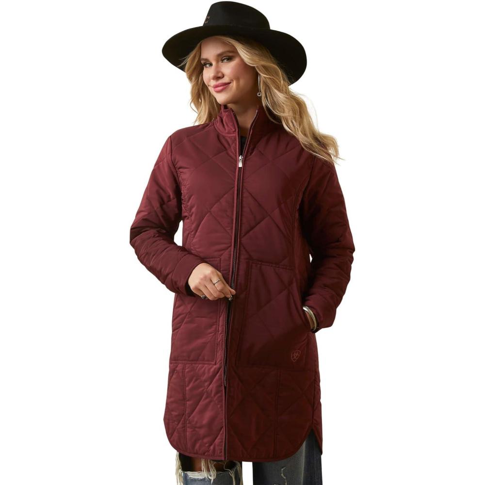 imageAriat Womens Quilted JacketTawny Port