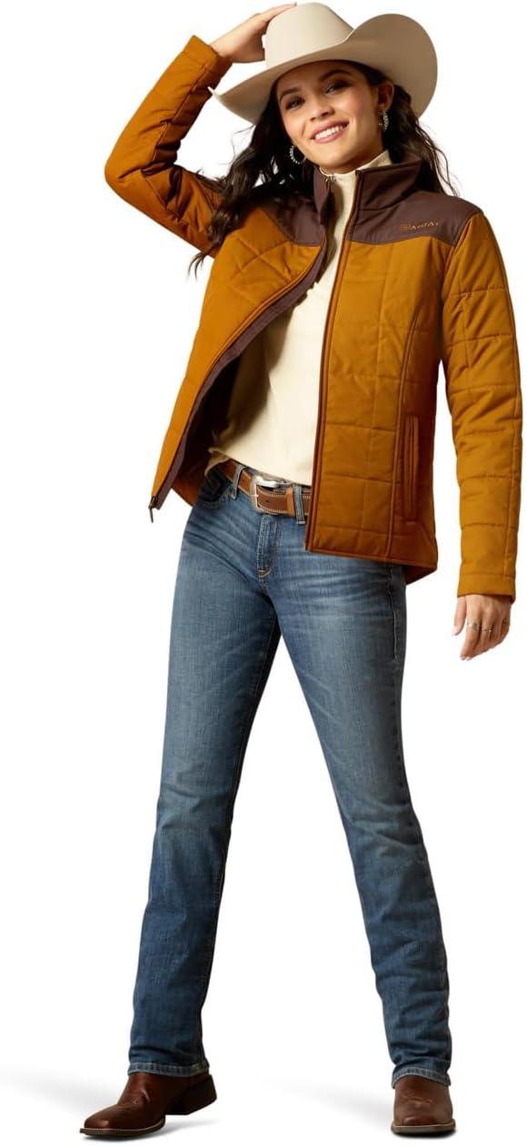 imageARIAT womens Crius Insulated JacketChestnutChocolate Plum