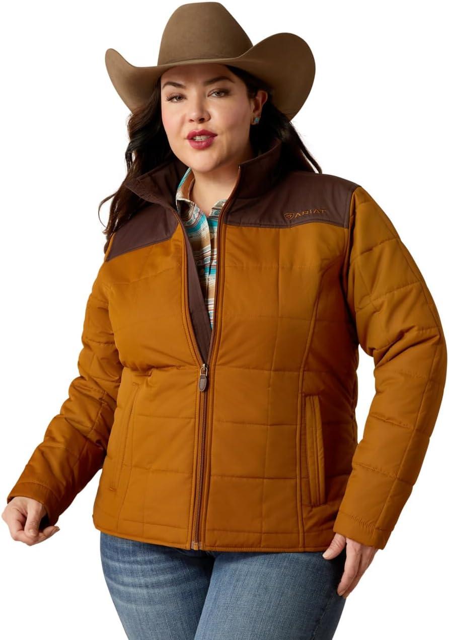 imageARIAT womens Crius Insulated JacketChestnutChocolate Plum