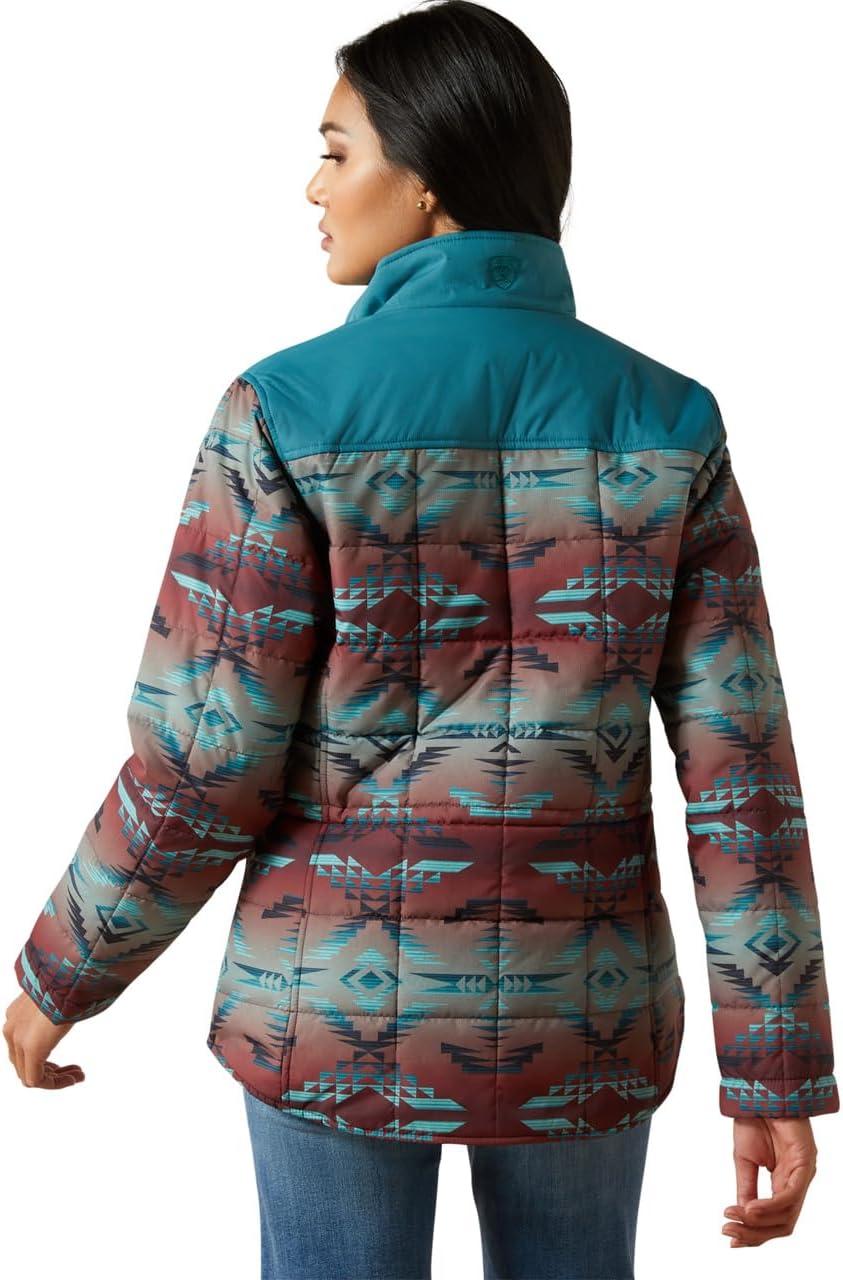 imageARIAT womens Crius Insulated JacketDragonflyInez Blanket Print