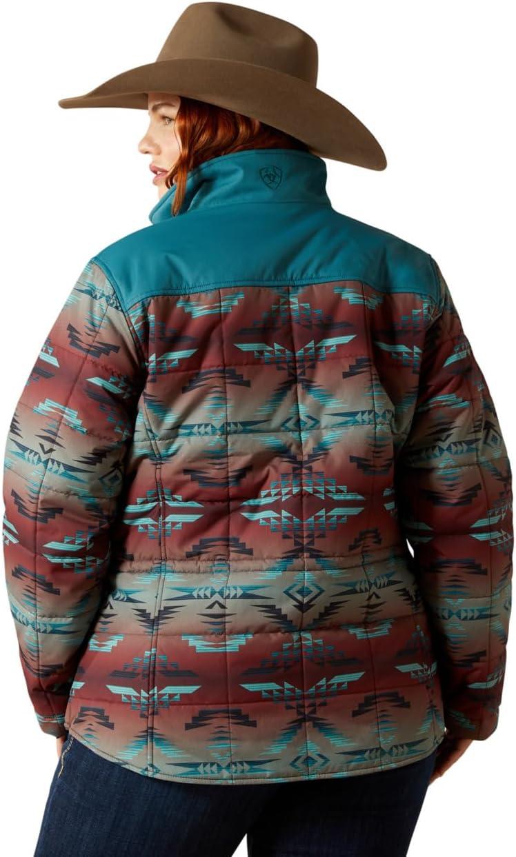 imageARIAT womens Crius Insulated JacketDragonflyInez Blanket Print