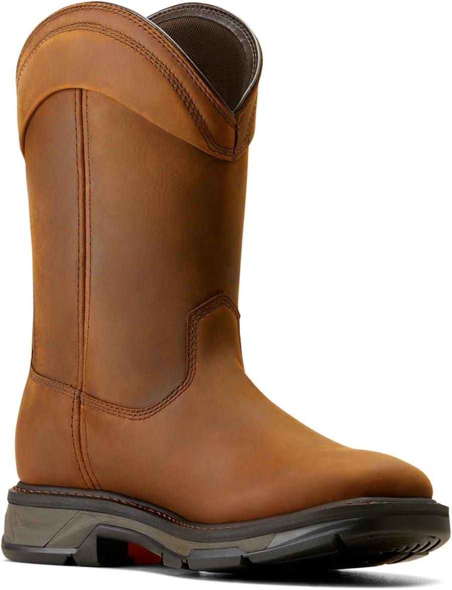 imageARIAT Mens P26291mFoo Work BootDistressed Brown