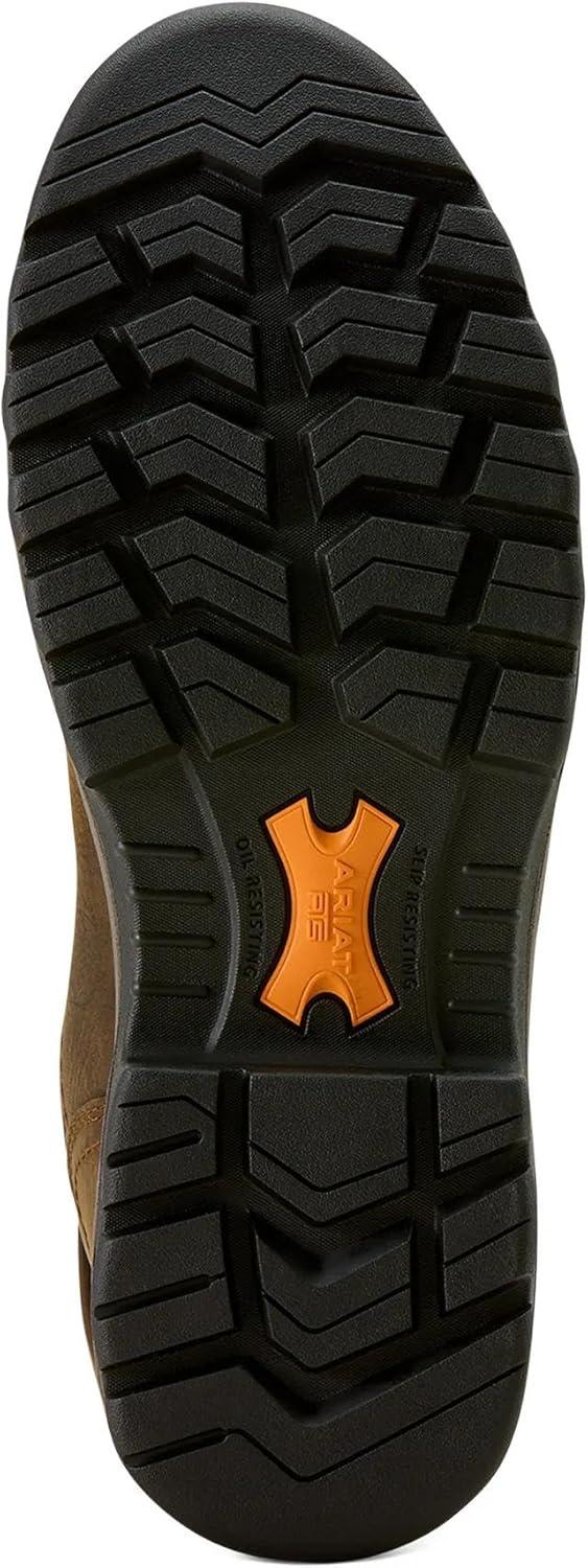 imageARIAT mens Turbo Duratread Pull on Waterproof Carbon Toe Work BootDark Brown
