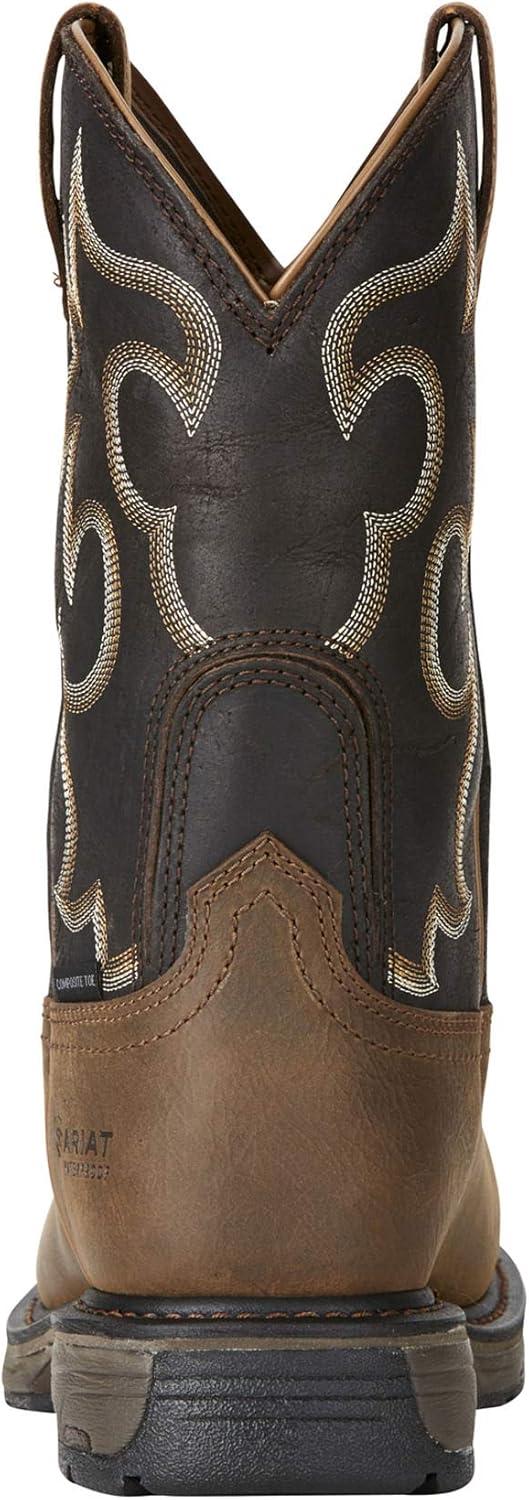 imageAriat Mens Workhog H2O 400g Composite Toe Work BootRye BrownCoffee
