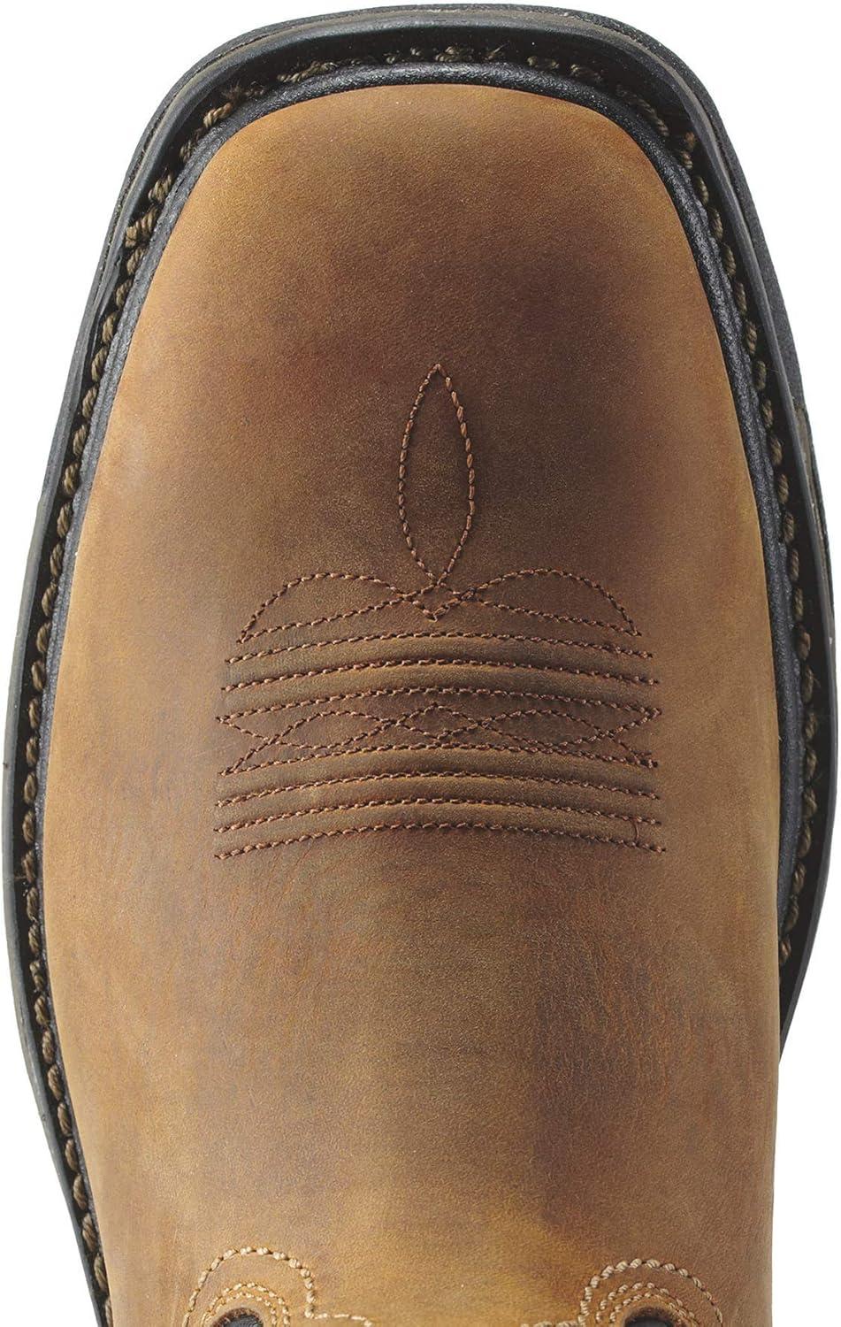 imageAriat Mens Workhog H2O Work BootBruin BrownCoffee
