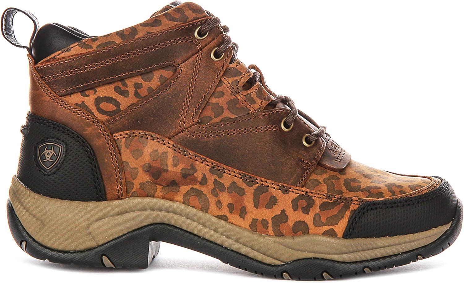 imageARIAT Womens Terrain Hiking BootsWashed Leopard