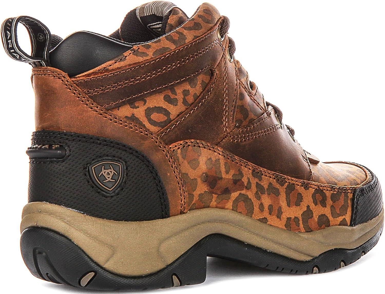 imageARIAT Womens Terrain Hiking BootsWashed Leopard
