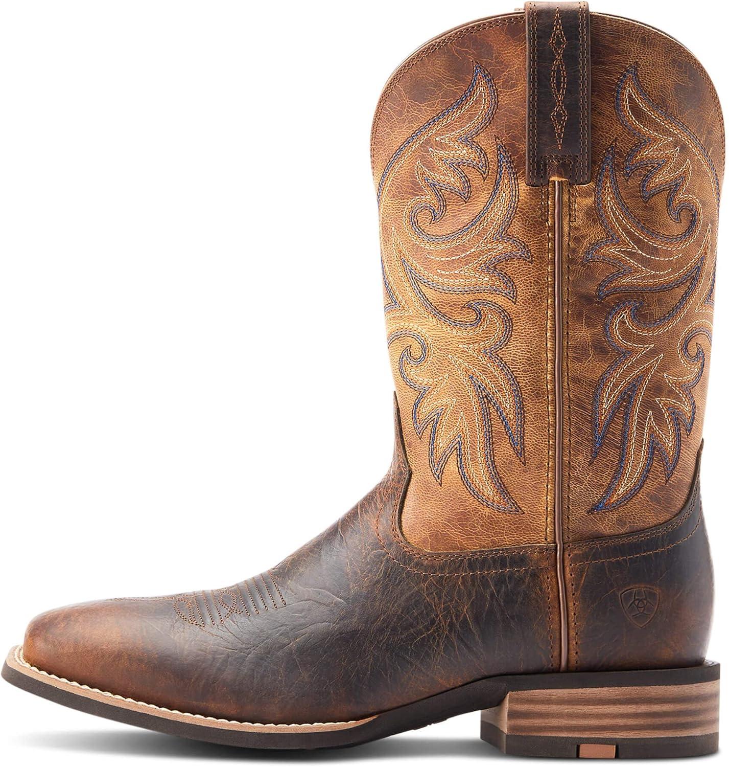 imageAriat Mens Slingshot Cowboy BootBartop Brown
