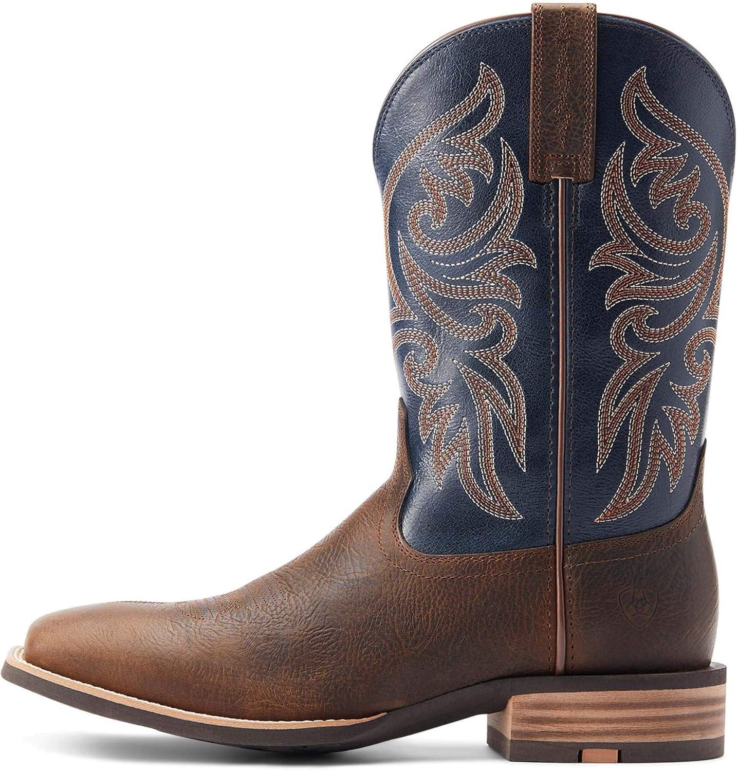 imageAriat Mens Slingshot Cowboy BootRowdy Rust