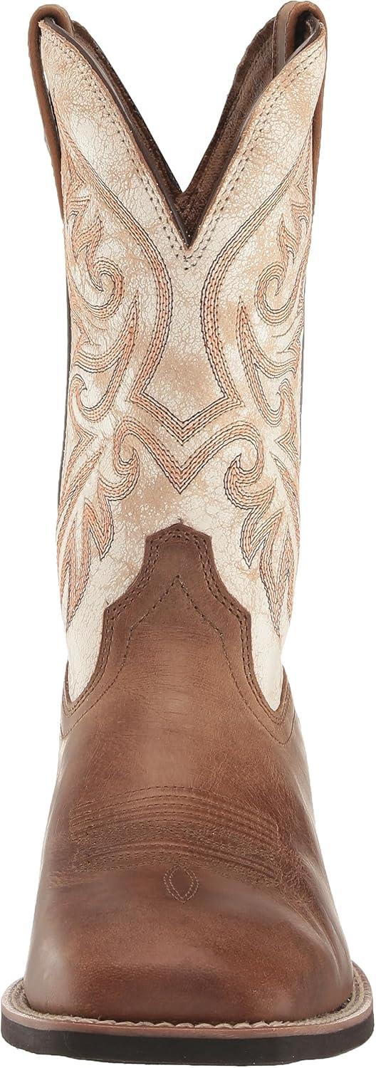 imageAriat Mens Slingshot Cowboy BootVienna TanBone