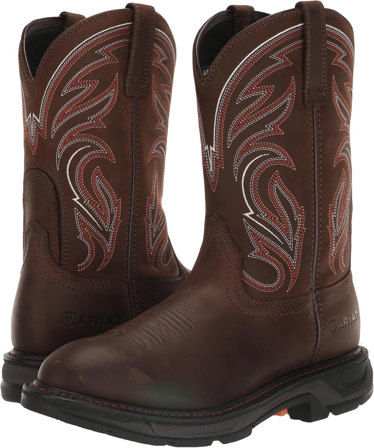imageAriat Mens Workhog Xt Work BootDistressed Brown