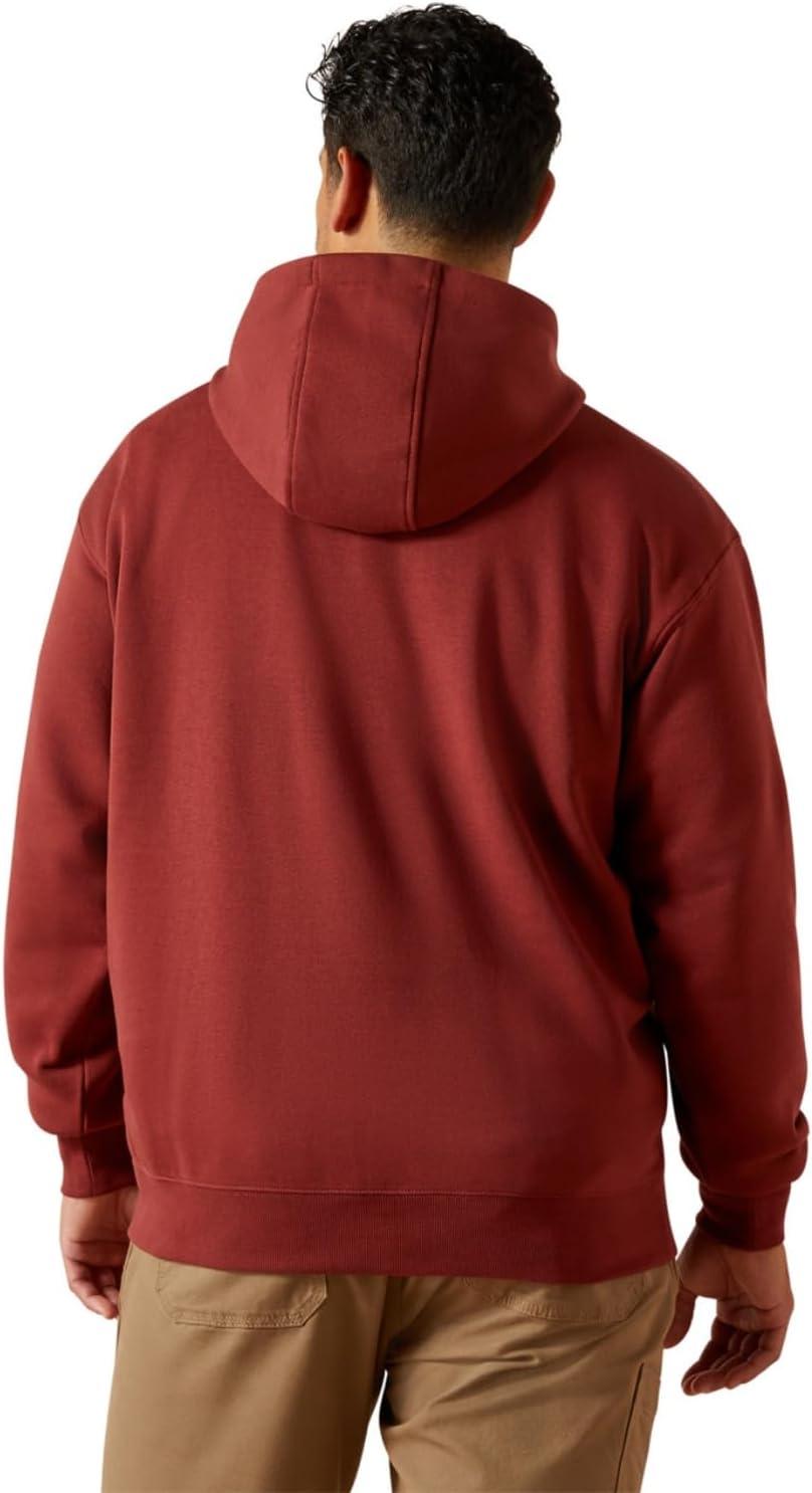 imageAriat Rebar Lightweight Logo HoodieMadder Brown