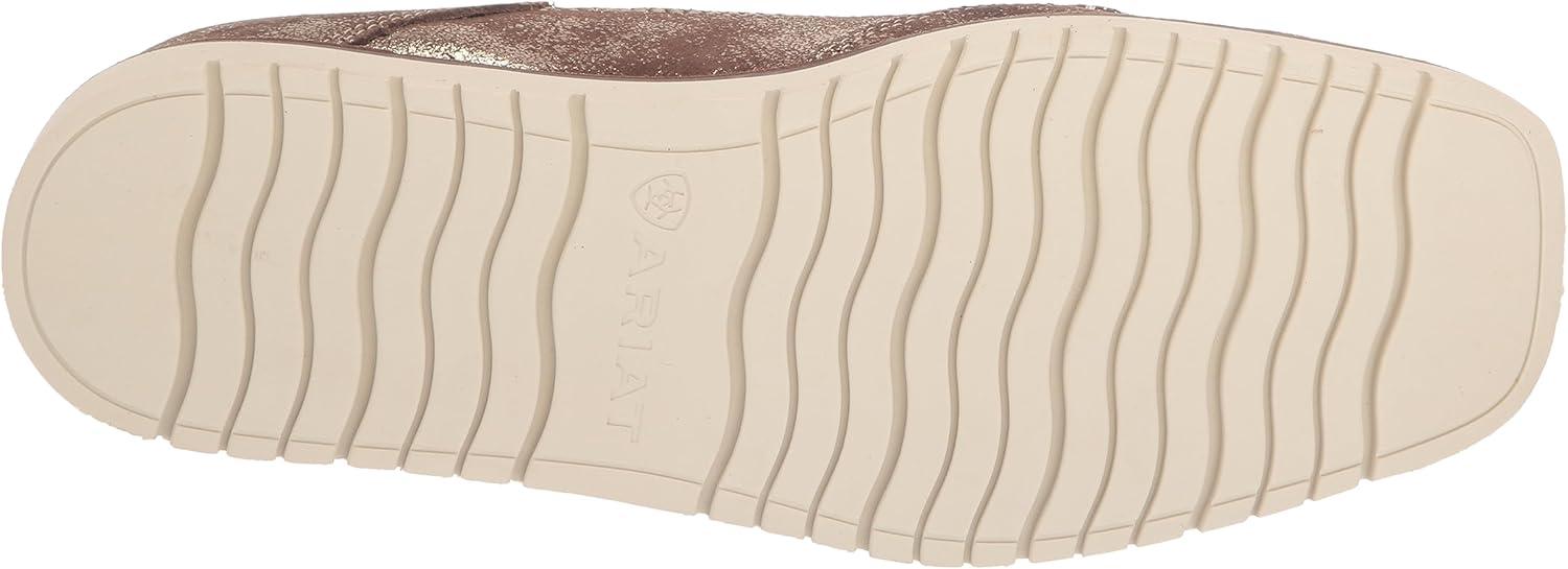 imageAriat Womens Cruiser Easy Flex Wide Square ToeGolden BrownMini Leopard