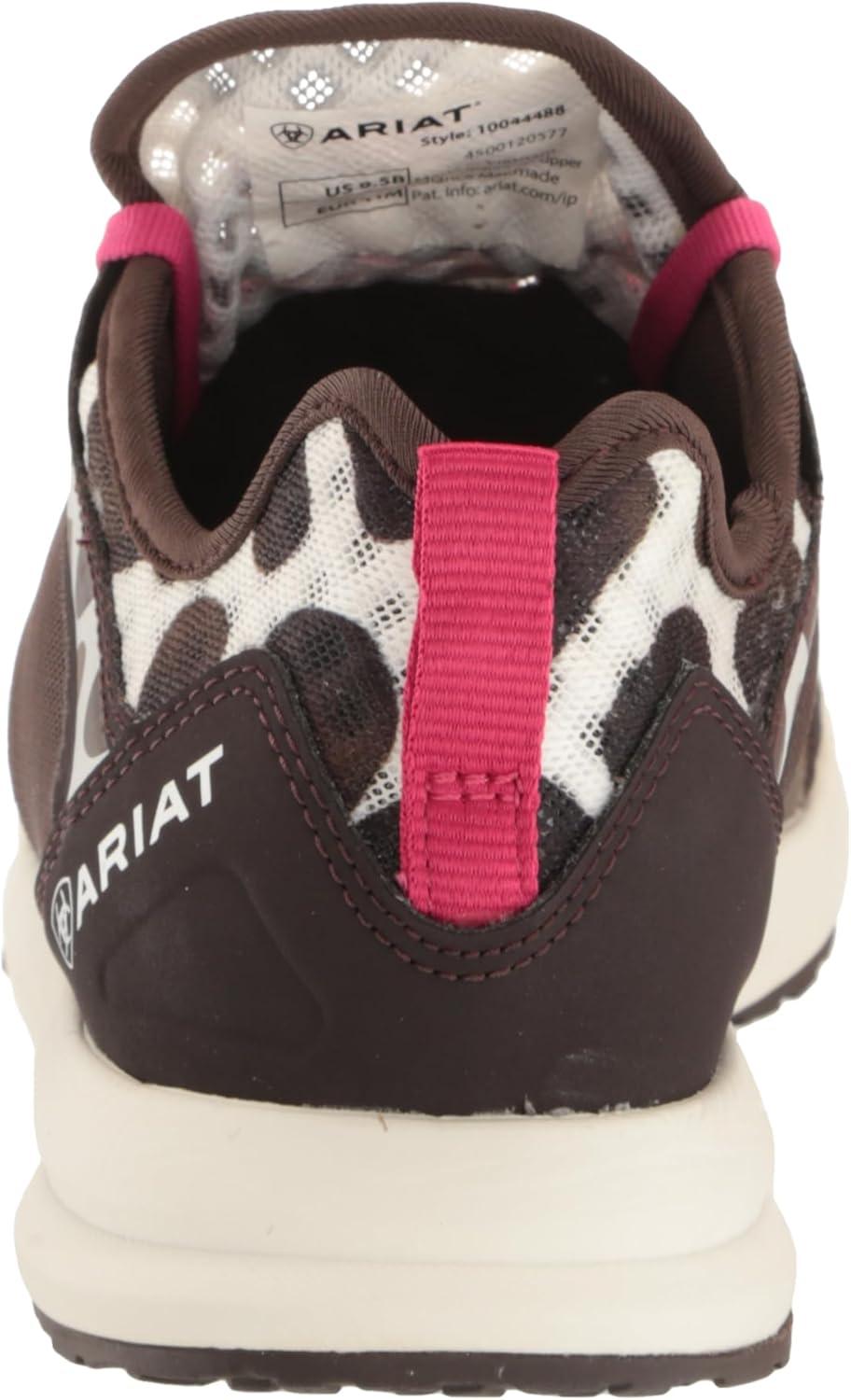 imageAriat Womens Fuse Athletic ShoeCow Print