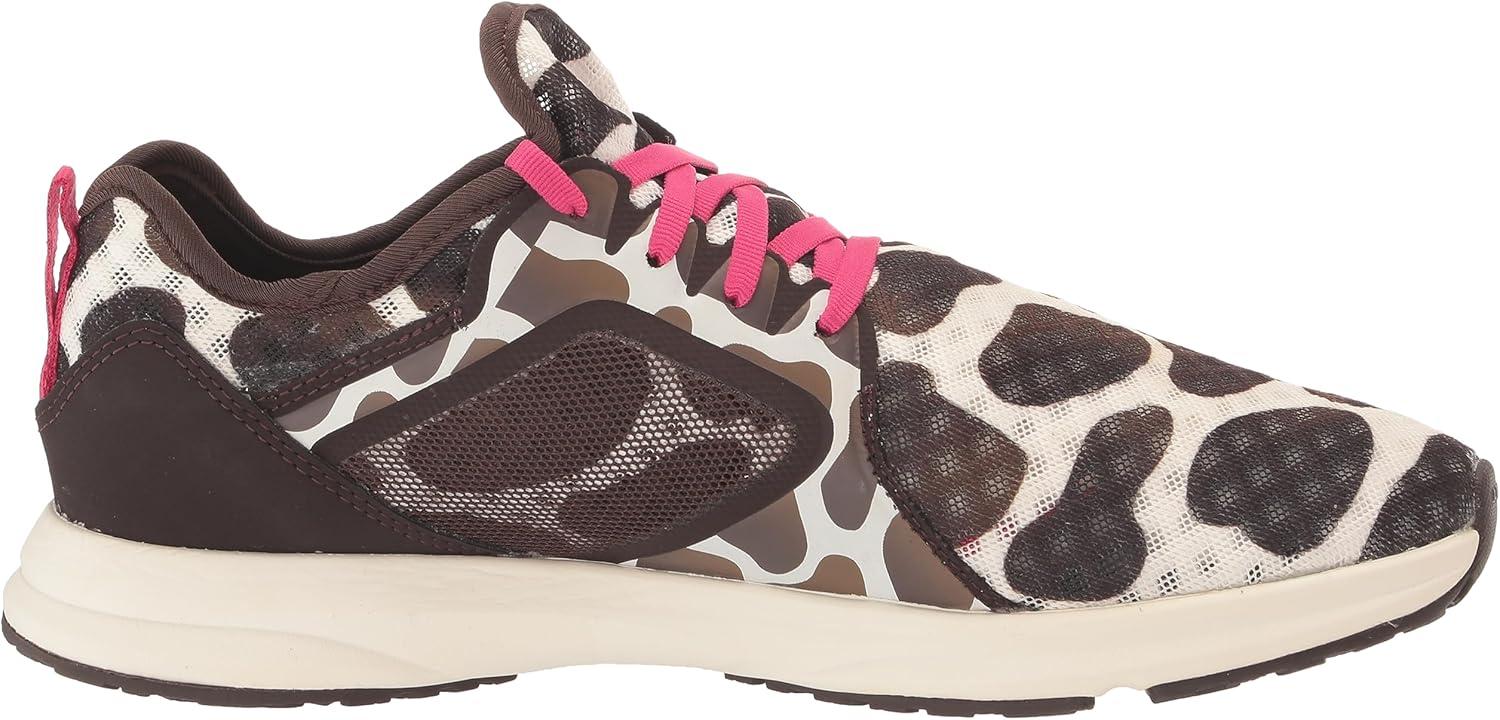 imageAriat Womens Fuse Athletic ShoeCow Print