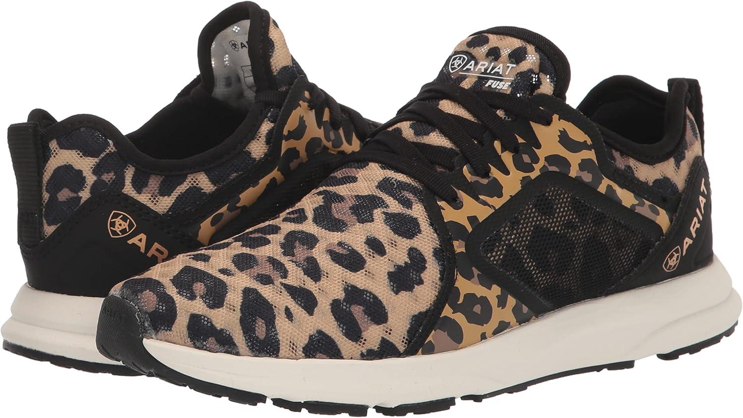 imageAriat Womens Fuse Athletic ShoeLeopard Print