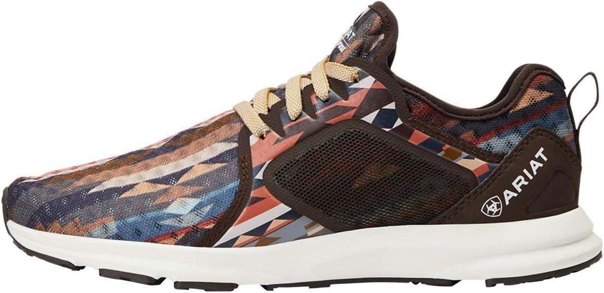 imageAriat Womens Fuse Athletic ShoeNeutral Blanket Print