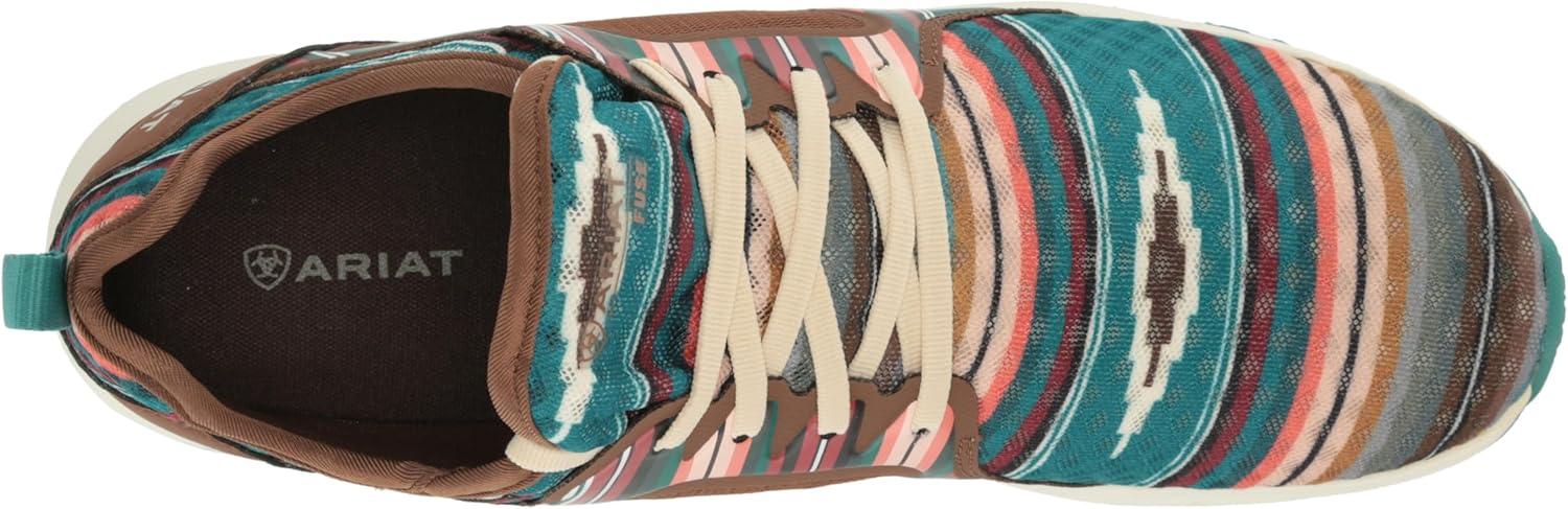 imageAriat Womens Fuse Athletic ShoePastel Turq Serape