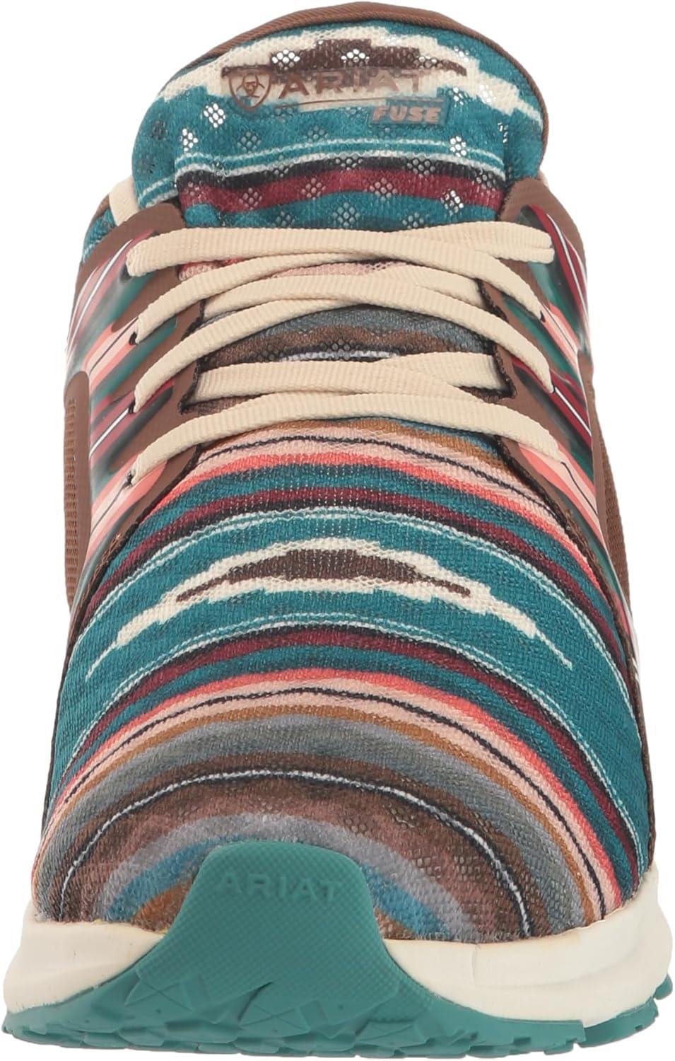 imageAriat Womens Fuse Athletic ShoePastel Turq Serape