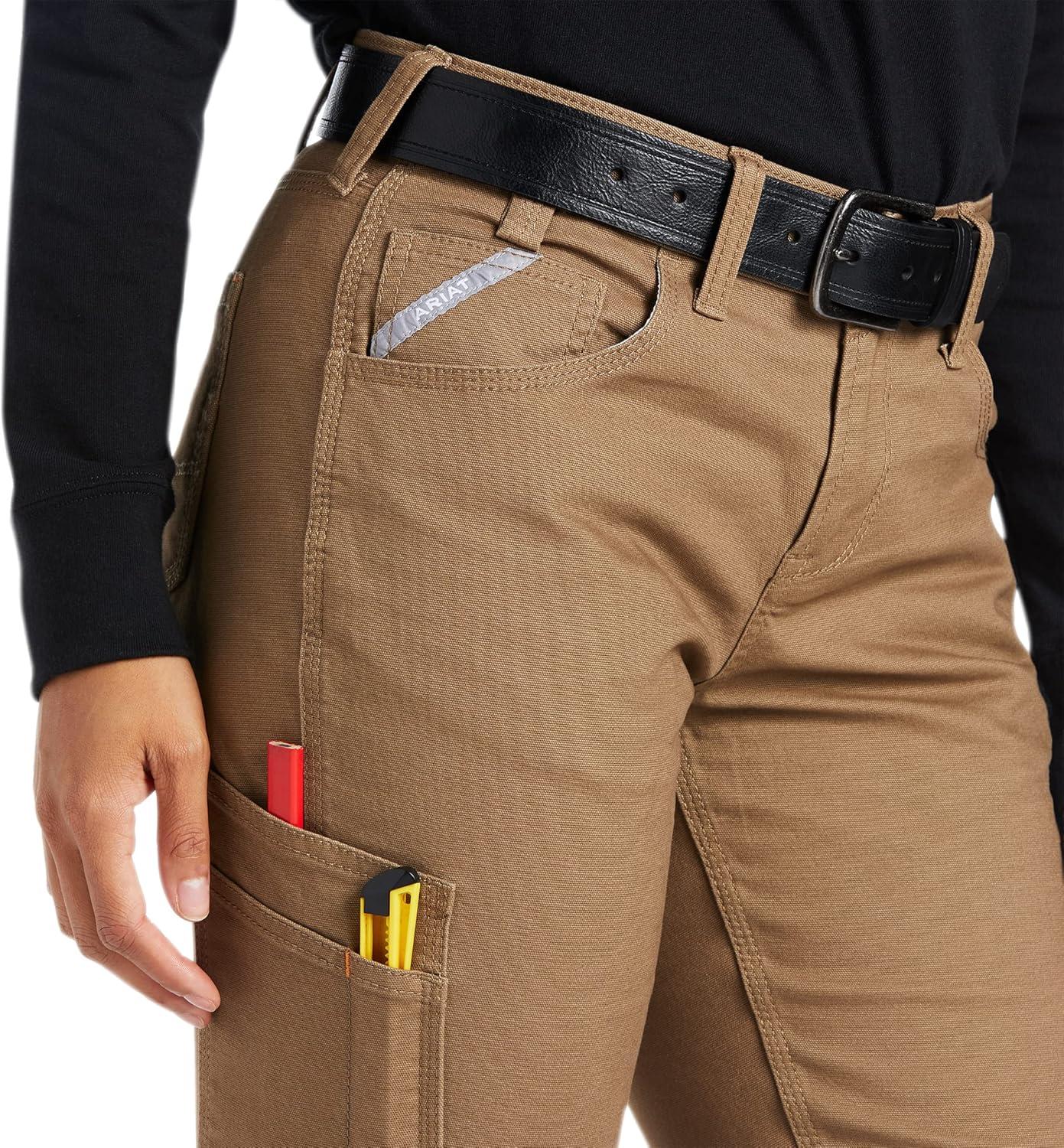 imageAriat Womens Rebar Durastr Made Tough PantField Khaki