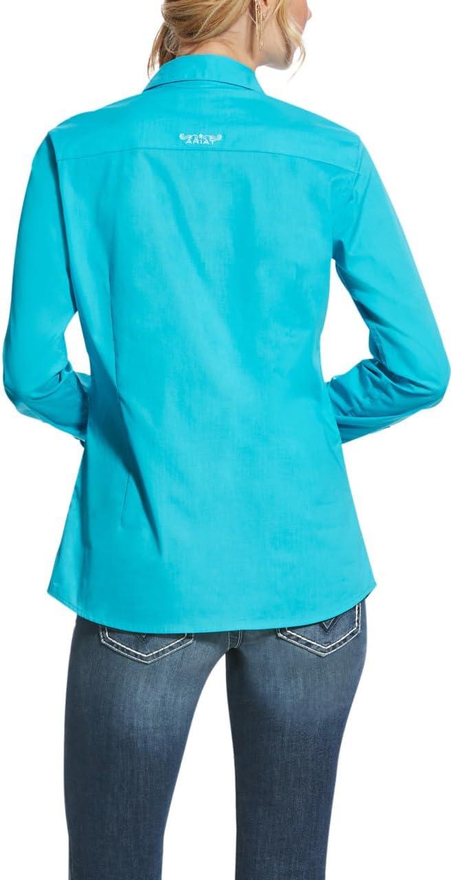 imageAriat Womens Wrinkle Resist Kirby Stretch ShirtShirtPacific