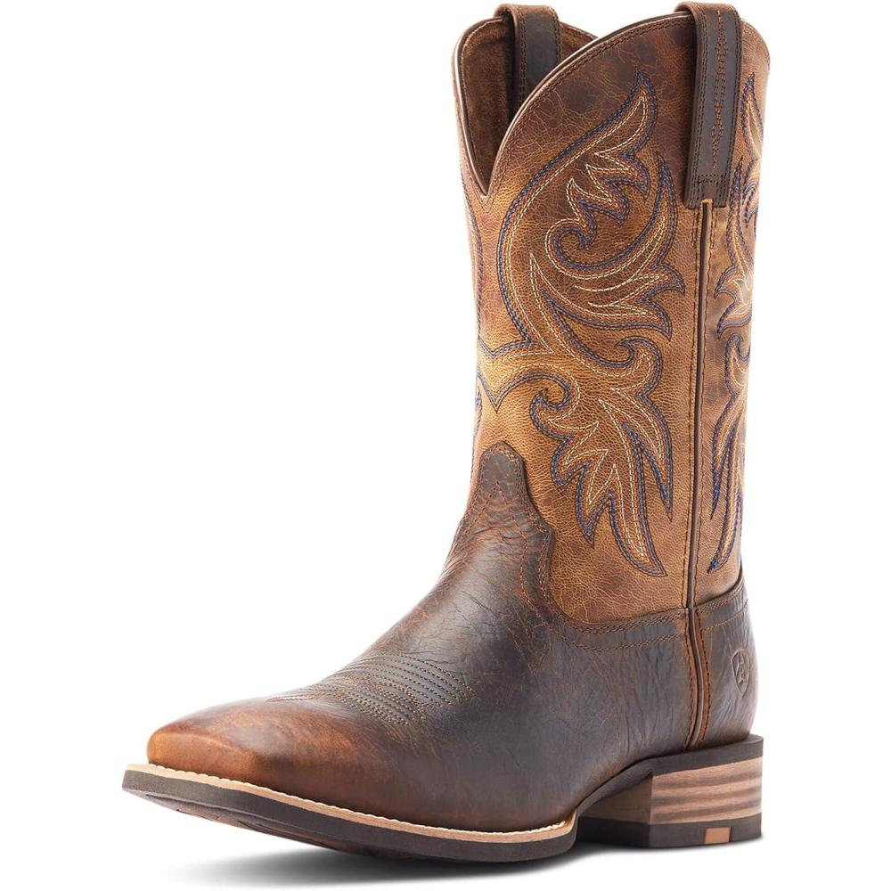 imageAriat Mens Slingshot Cowboy BootBartop Brown